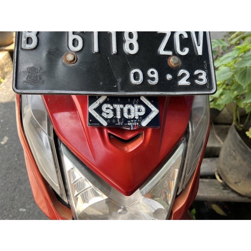 lampu stop tamabahan variasi lampu stop stop plus sein variasi semua motor