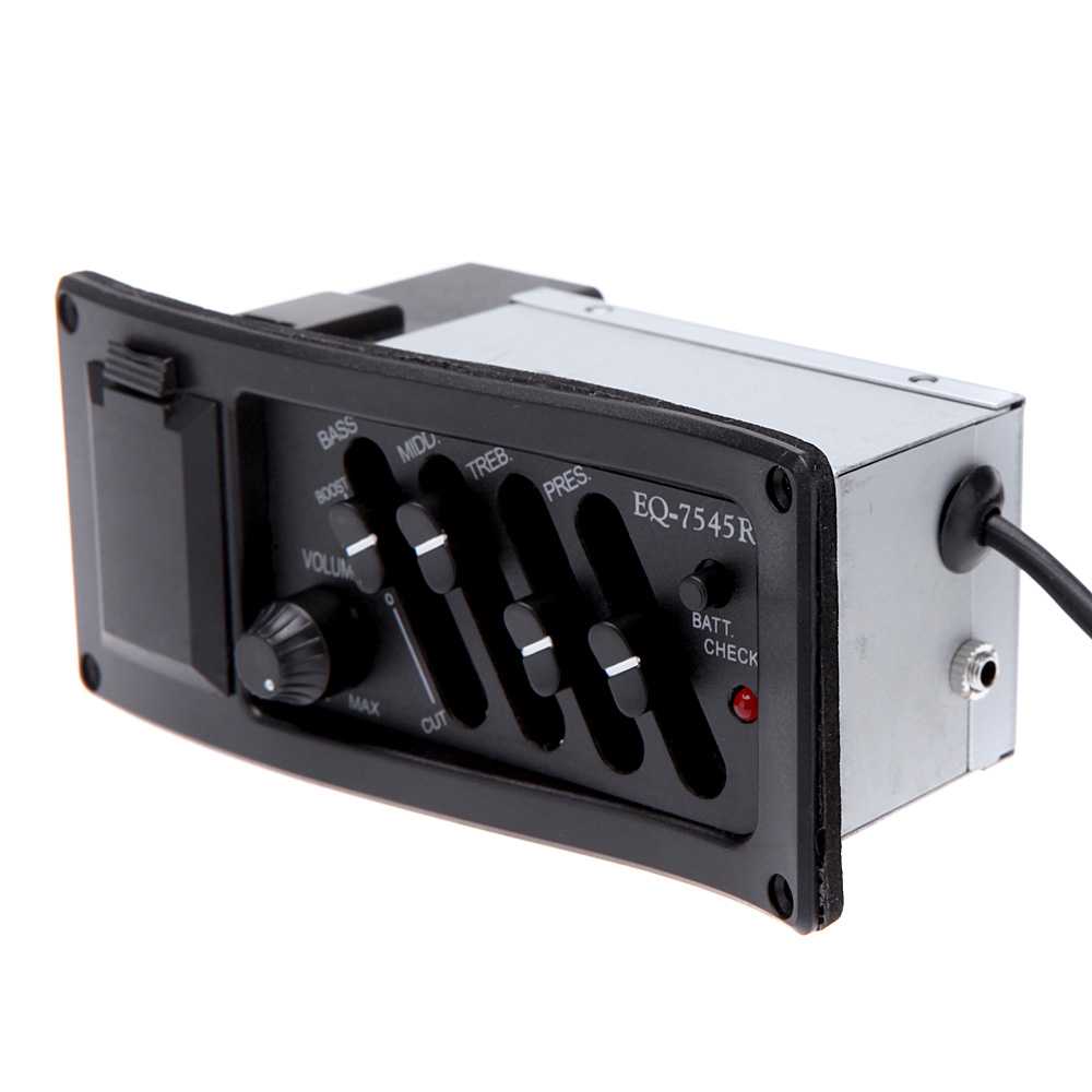 Preamp Amplifier Gitar EQ Tuner - EQ-7545R