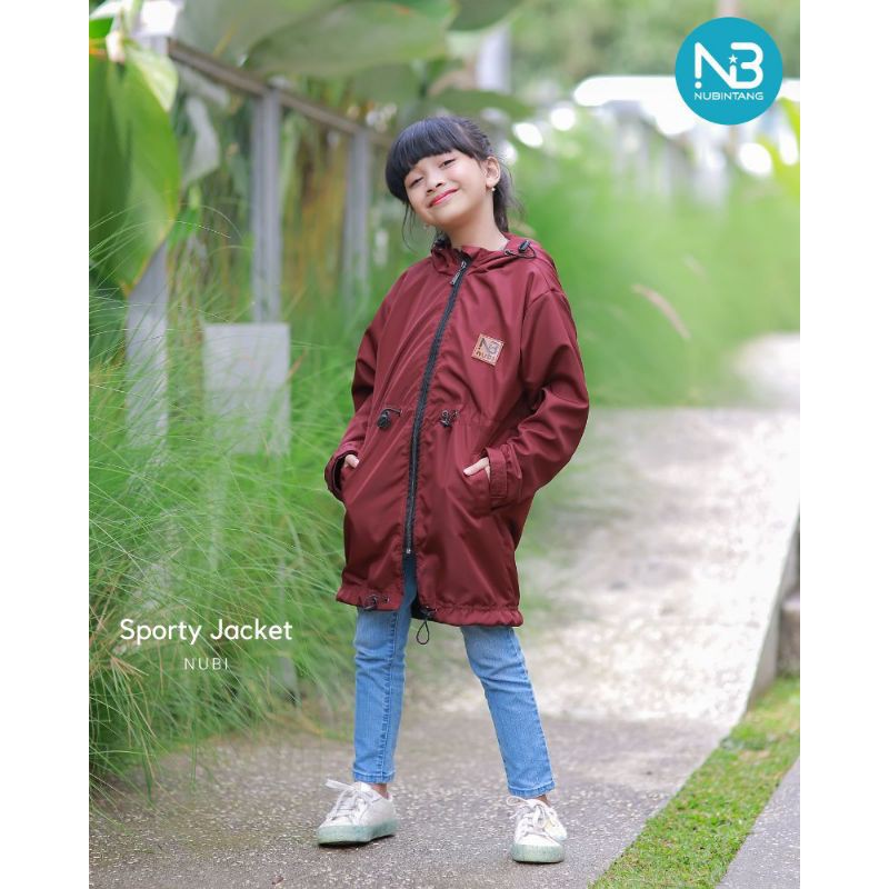 jaket Hoodie anak junior nubintang