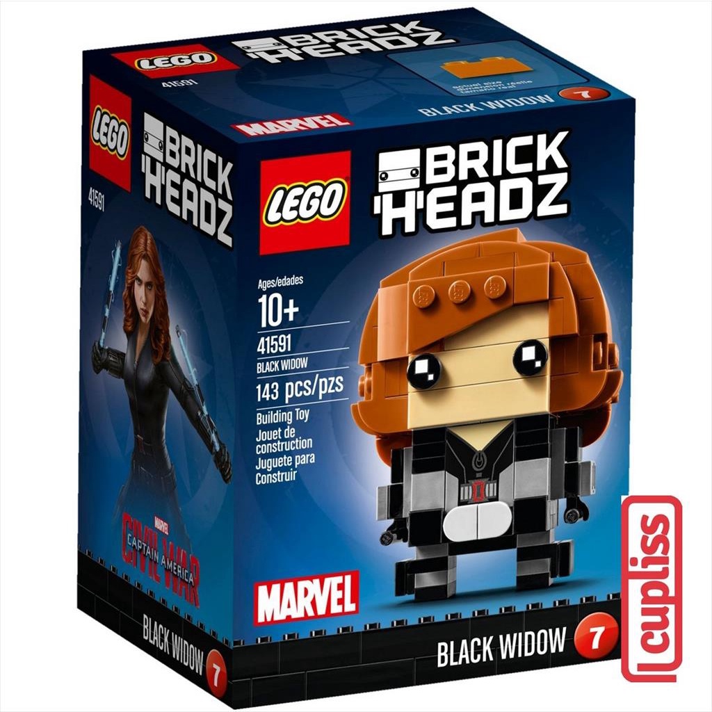 LEGO Brickheadz 41591 Black  Widow