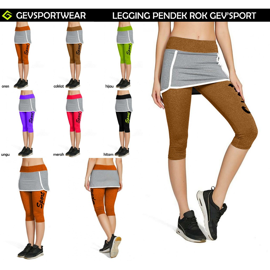 GEVSPORTWEAR LEGGINGS CAPRY ROK GEV'SPORT