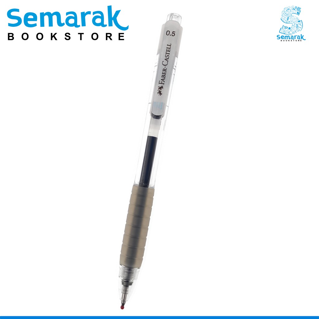 

Pulpen Gel Cepat Kering Faber Castell Air Gel 0.5 / 0.7 - Hitam / Biru [1 Pulpen]
