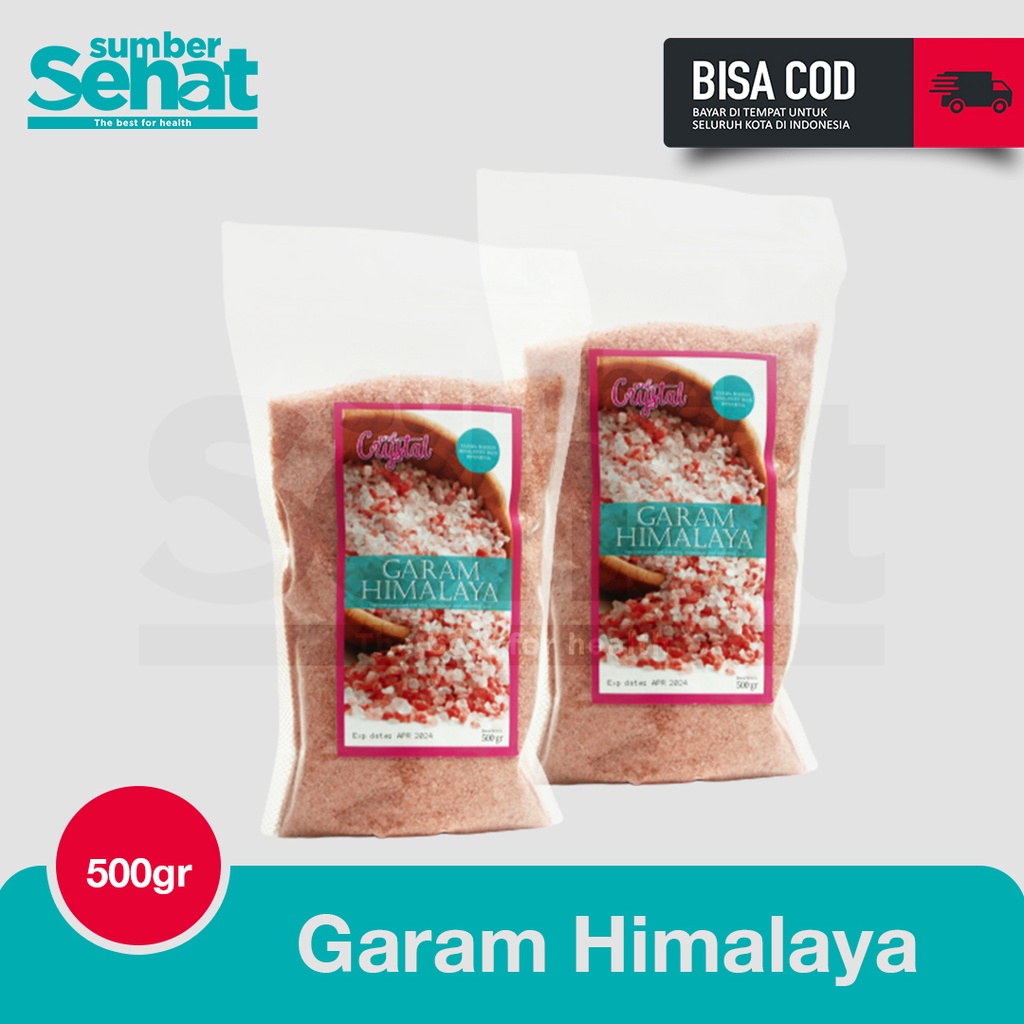 

Garam Himalaya Asli Original Pink Salt Crystal Pink Garam Himalayan Organik 500gr Garem Himalaya Original