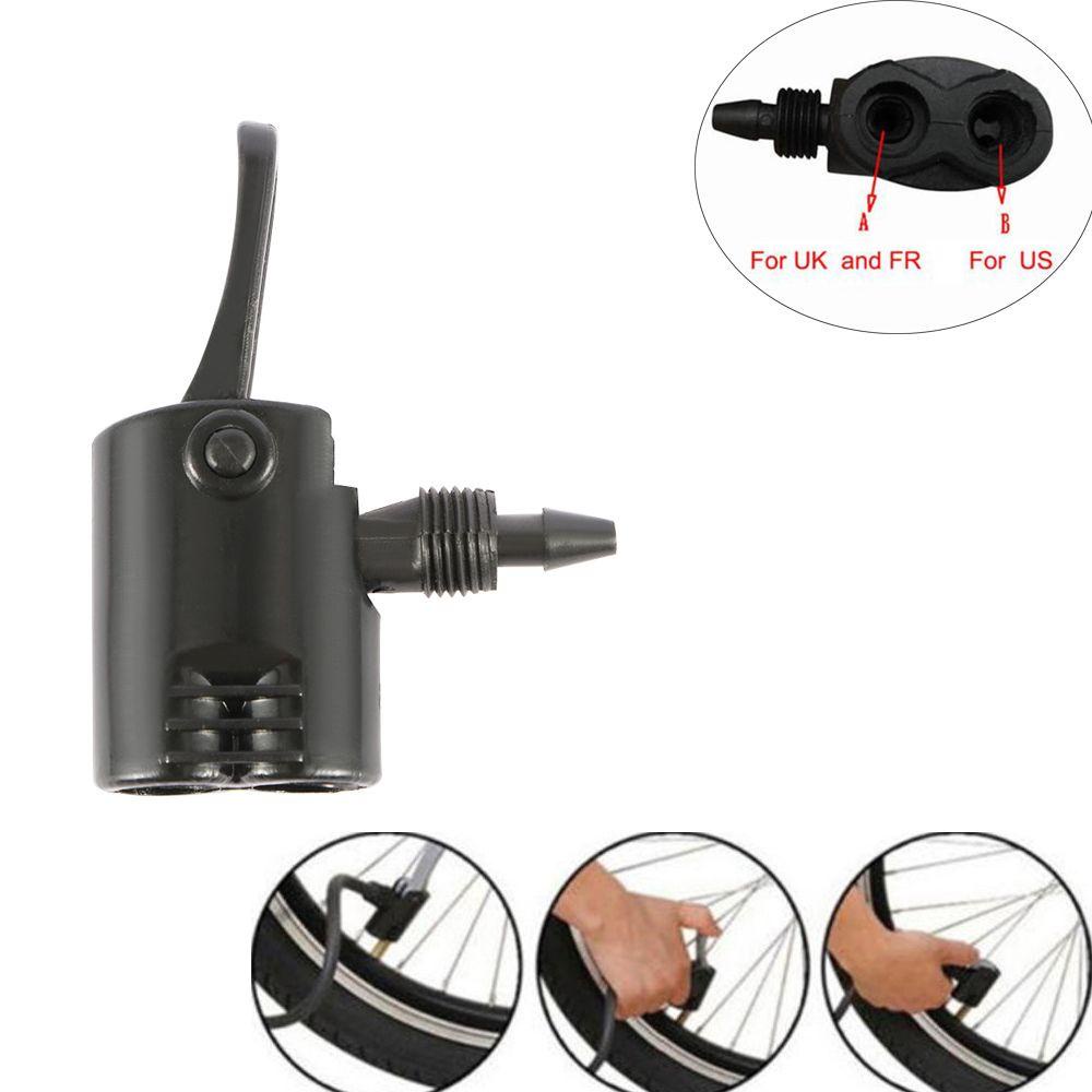 Lanfy Pompa Angin Sepeda Dual Head Tyre Replacement Adapter