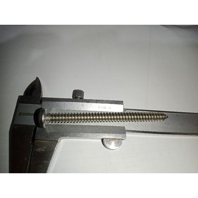 sekrup jp 14 x 3 (6mm x 76mm) stainless 304 THE A2-70