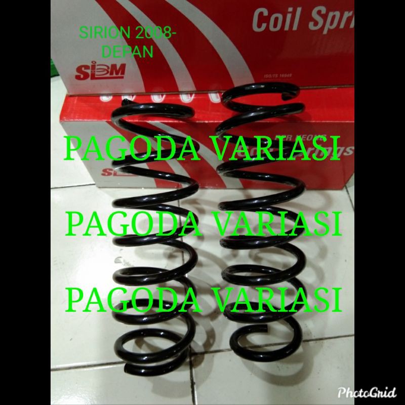 Per Keong Coil Spring Merk SLBM DAIHATSU SIRION 2008-ON DEPAN STD 2PCS