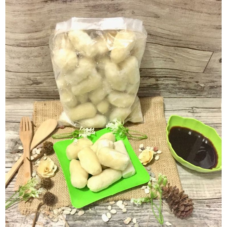 

PEMPEK KEJU KECIL (isi 30pc + cuka 1 botol 600ml)( FROZEN)