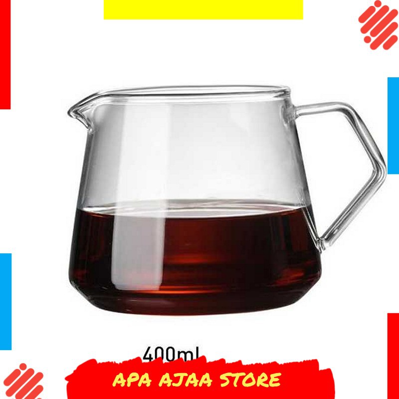 Hot Promo ! OneTwoCups Coffee Maker Pot Kettle Teko Kopi Barista 400ml - AI101