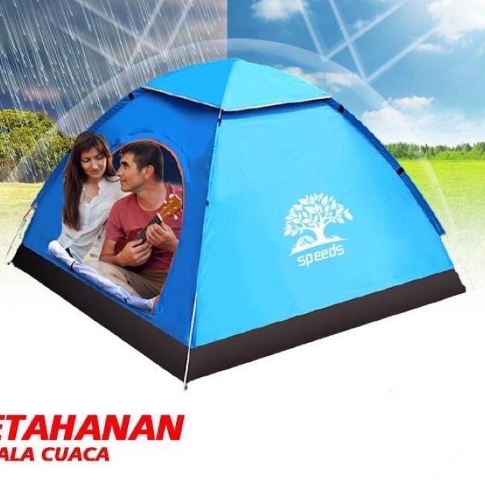 Jual Tenda Camping Kapasitas 4 Orang Tenda Otomatis Outdoor Indoor Tenda Gunung Speeds 018 6 0660