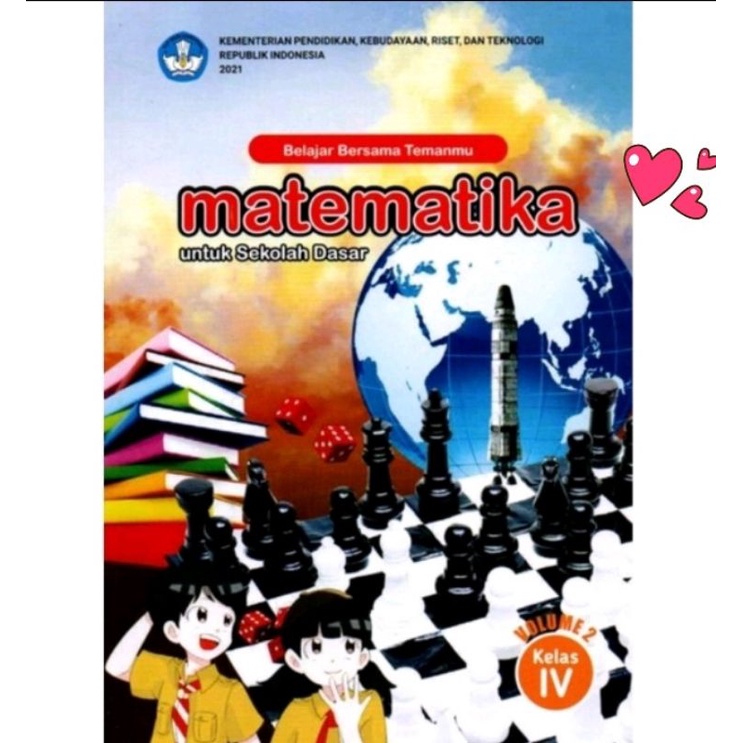 Jual Buku Matematika Kelas 4 SD VOL 2 KURIKULUM MERDEKA | Shopee Indonesia