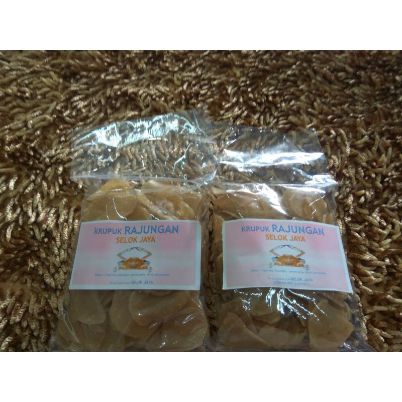 

Krupuk Rajungan 200gr