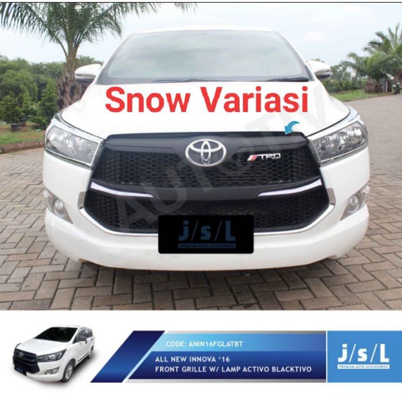 All New Innova Reborn Lis grill depan hitam activo with lamp JSL