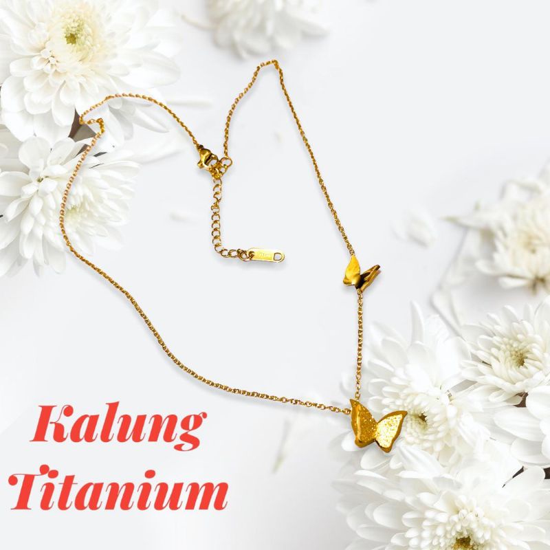 titanium kalaung titanium//perhiasan anti luntur anti korosi