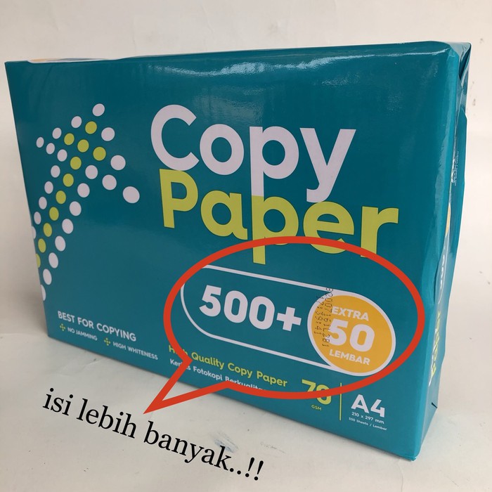 

Unik kertas HVS A4 70gsm Copy Paper Berkualitas