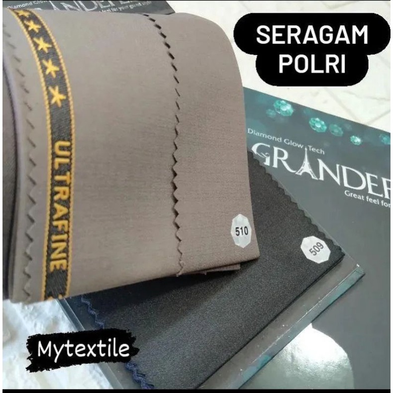 kain grandefeel seragam Polri Polisi Maxistyle