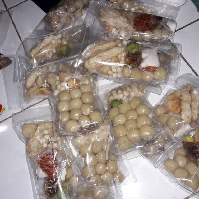 

Baso aci instan komplit khas garut