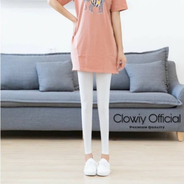 Clowiy Legging Panjang Spandex uk Sandar &amp; Jumbo