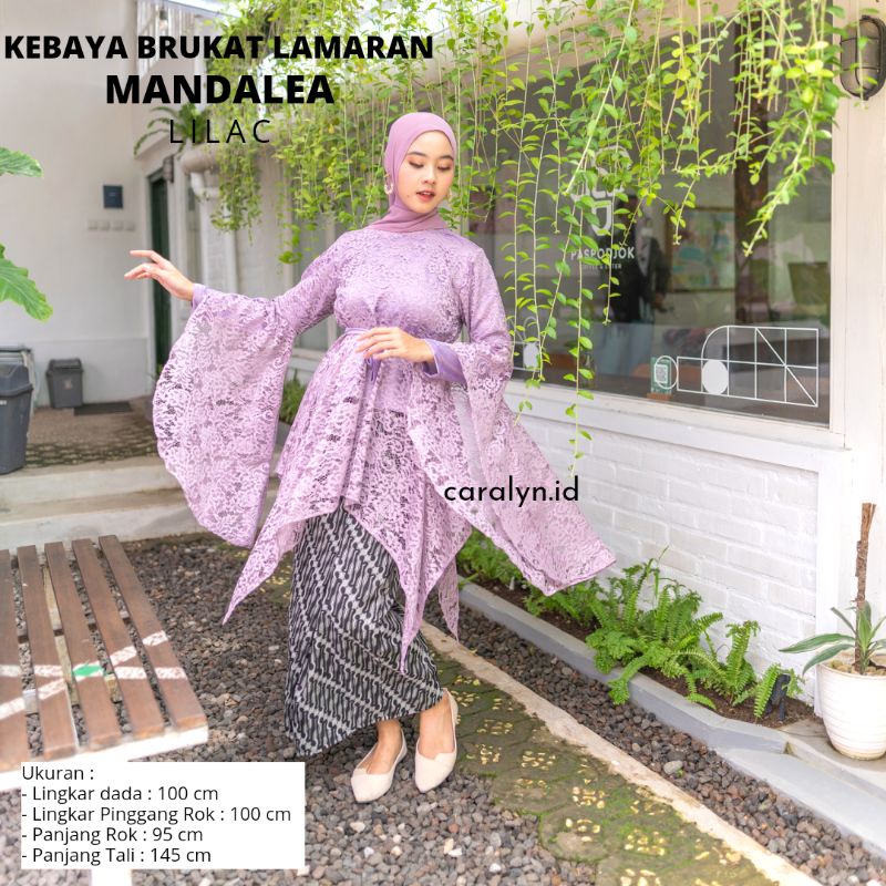 KEBAYA BRUKAT LAMARAN MANDALEA