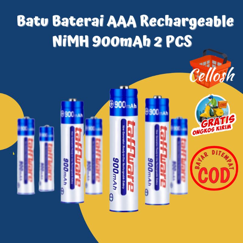 Jual Batu Battre Isi Ulang Batu Baterai Aaa Rechargeable Nimh Mah Pcs Shopee Indonesia