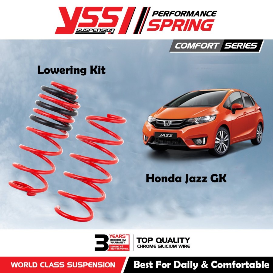 Lowering Kit YSS Honda JAZZ GK5