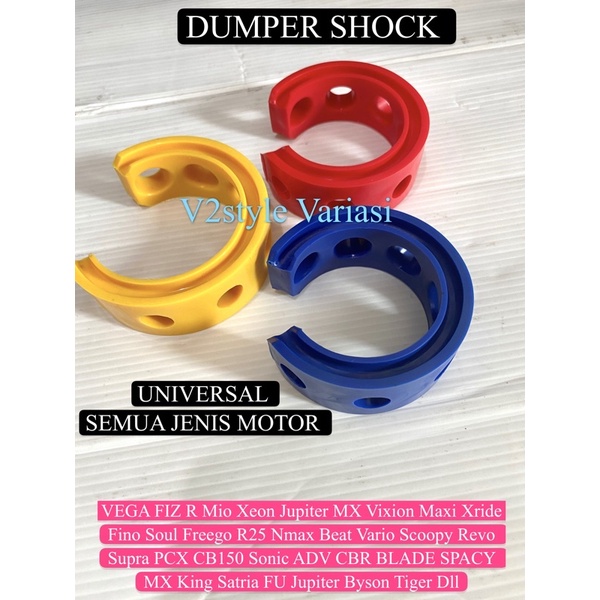 Dumper Shock Breakers Variasi Shok Brekers Belakang Nmax Pcx Beat Vario Scoopy Revo Supra Sonic Mio Xeon Jupiter Maxi Lexi Aerox Aerox Xride Fino Soul Freego R25 KLX Crf Trail Cros Vixion Byson Scorpio Cb150r Megapro Versa Thunder VEGA FIZ R MX BLADE SPA