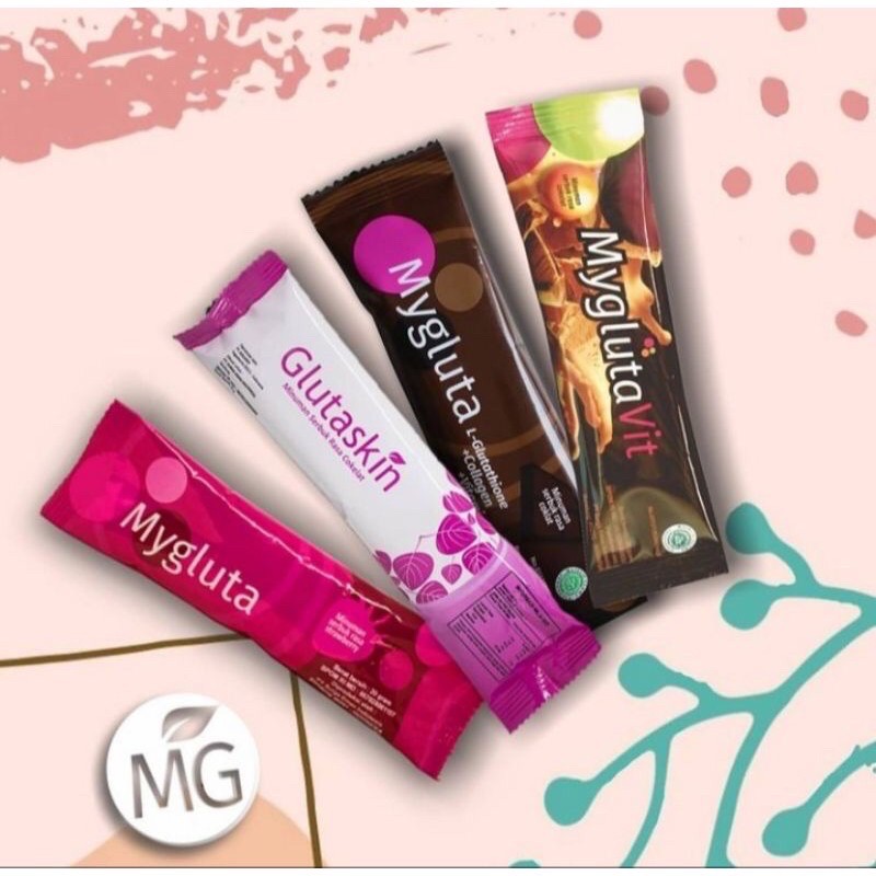 

Mygluta sachet strowberry, coklat dan glutavit
