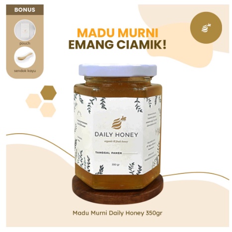 

Madu Asli Murni - Organik Daily Honey 350 Gram