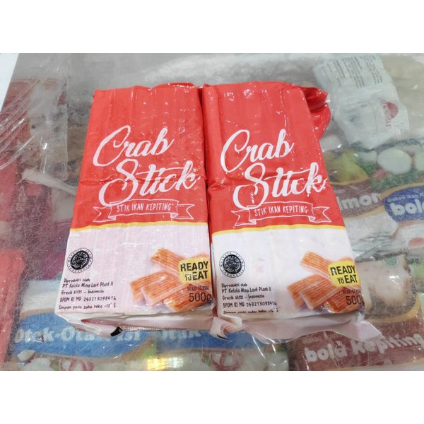 

CRABSTICK MINAKU 500GR STIK KEPITING FROZEN FOOD SURABAYA MURAH