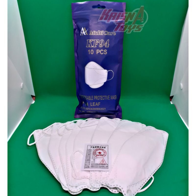 MASKER KF94 PUTIH isi 10pcs