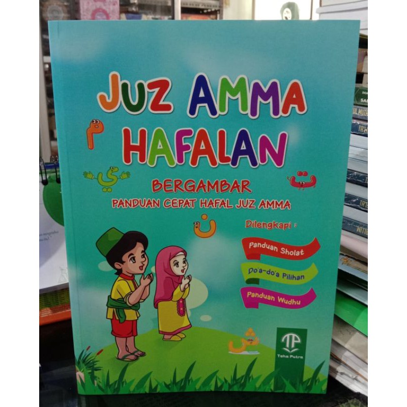 Juz Amma Hafalan Bergambar Warna Besar