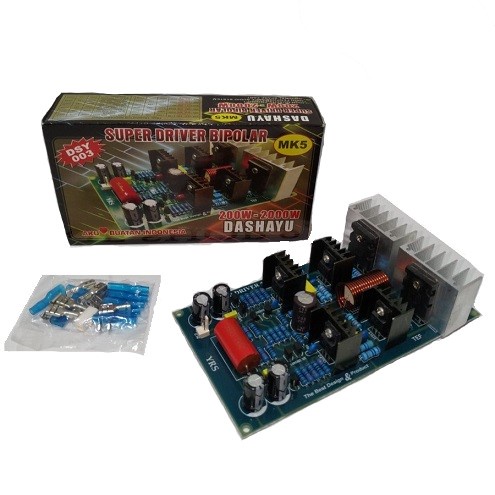 Kit Super Driver Power Biopolar MK5 High Quality Amplifier 2000Watt Mono Audio System DSY 003