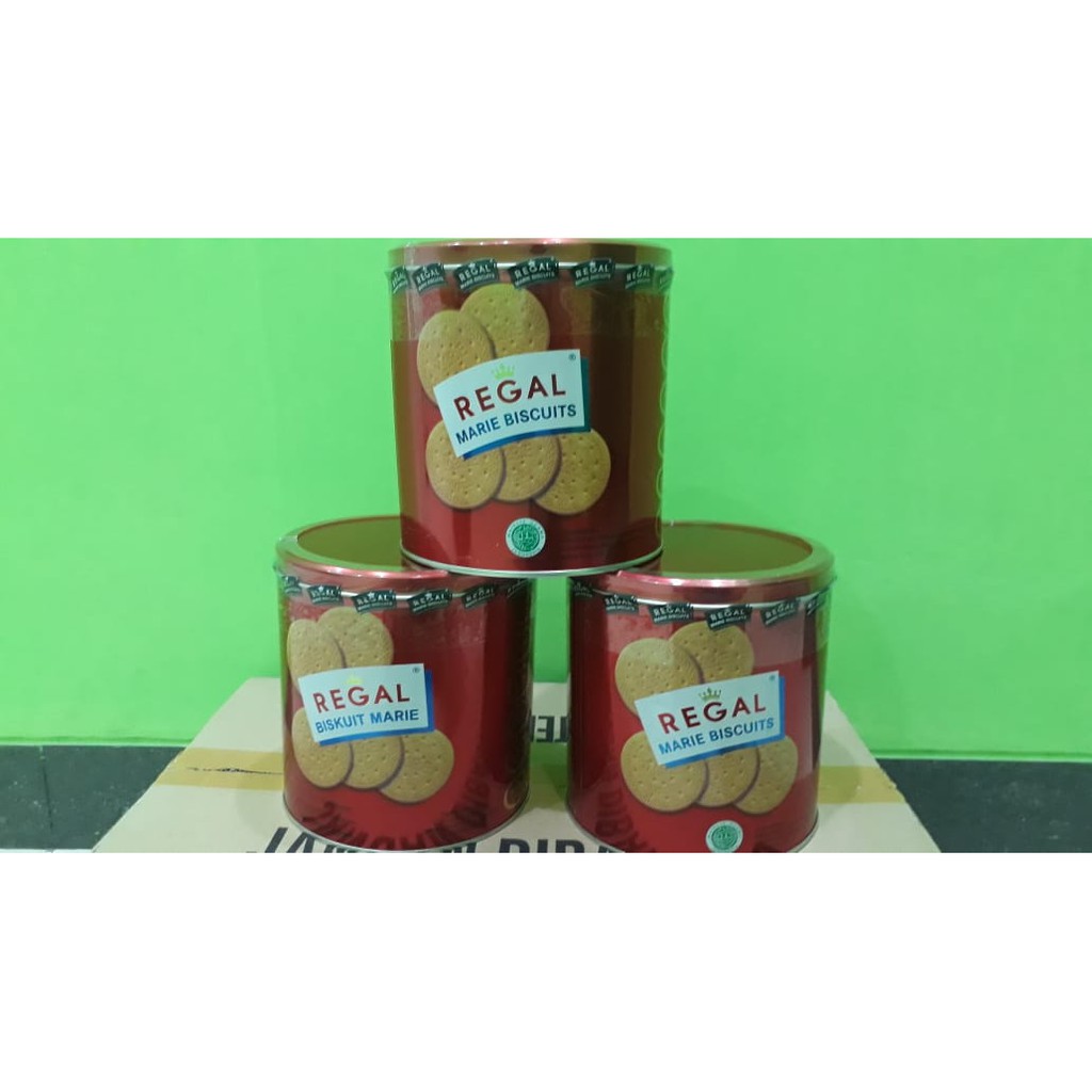 

Biskuit Marie Regal Kaleng 550gr