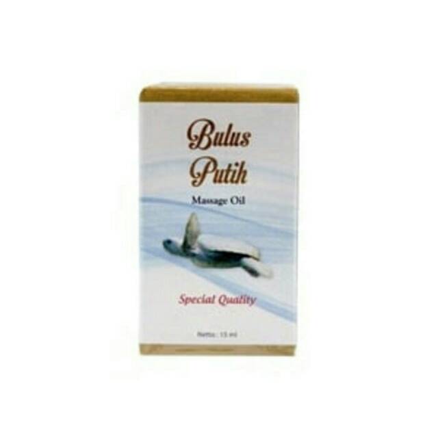 MINYAK BULUS PUTIH BPOM ORIGINAL MASSAGE OIL 15ML