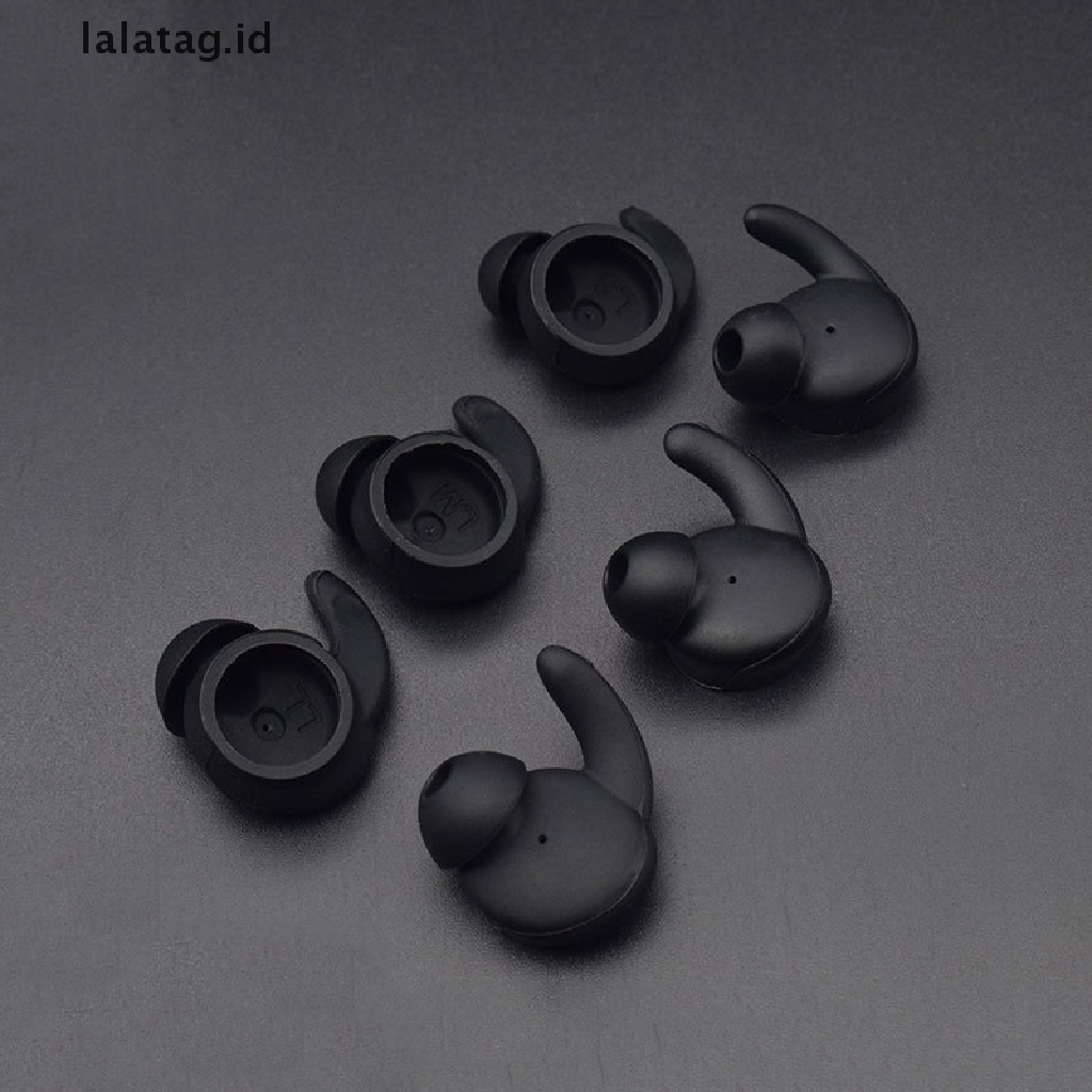 (lalatag) 6pcs / Set Pad / Bantalan Eartips Pengganti Bahan Silikon Untuk Earphone Huawei Honor xSport / AM61