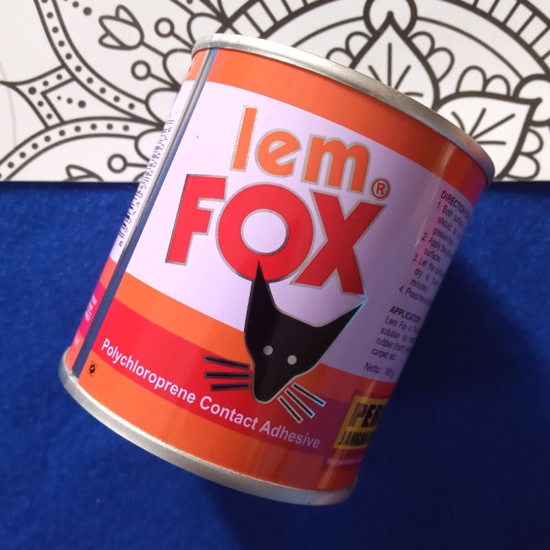 

Lem Fox Kaleng Besar 185 gram