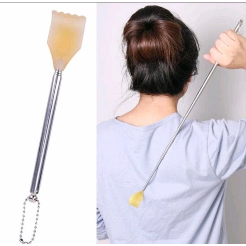 Garukan punggung tongkat penggaruk punggung tongkat garukan stainless tongkat punggung