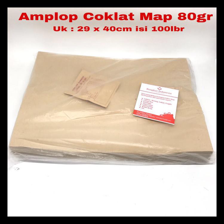 

Hot Product Amplop Coklat Map Barang Bagus