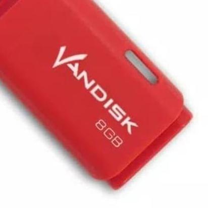 ♔ FLASHDISK 8GB VANDISK V70 ORIGINAL 100% - USB 8GB VANDISK GARANSI SEUMUR HIDUP ➥