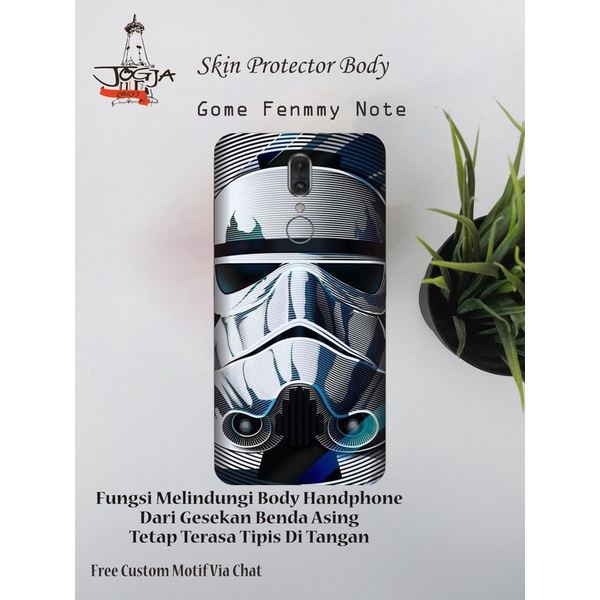 Dapat 2pcs Garskin HP Gome Fenmmy Note Motif trop - Free custom Motif
