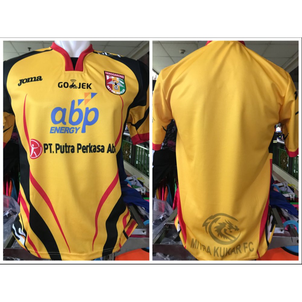 Jual KUNING JERSEY MITRA KUKAR HOME 2018 2019 Murah