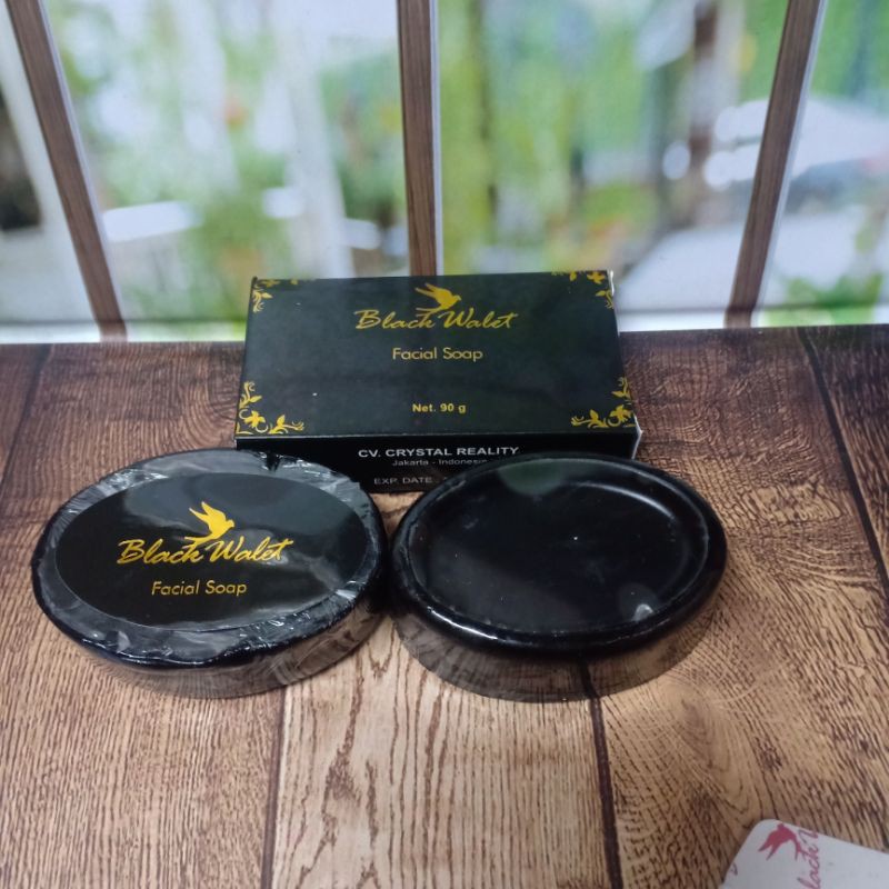 Sabun Black Walet Oval Original//BLACK WALET FACIAL SOAP