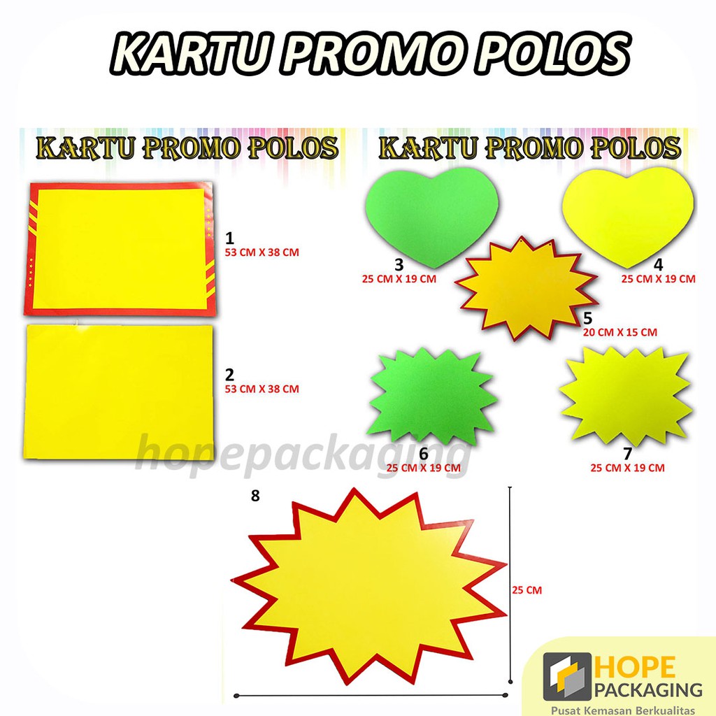 [Per 5 PCS Kartu ] Kertas Penjepit Harga Tulisan Sale SALE / Kertas Harga Promo / Kartu Promosi