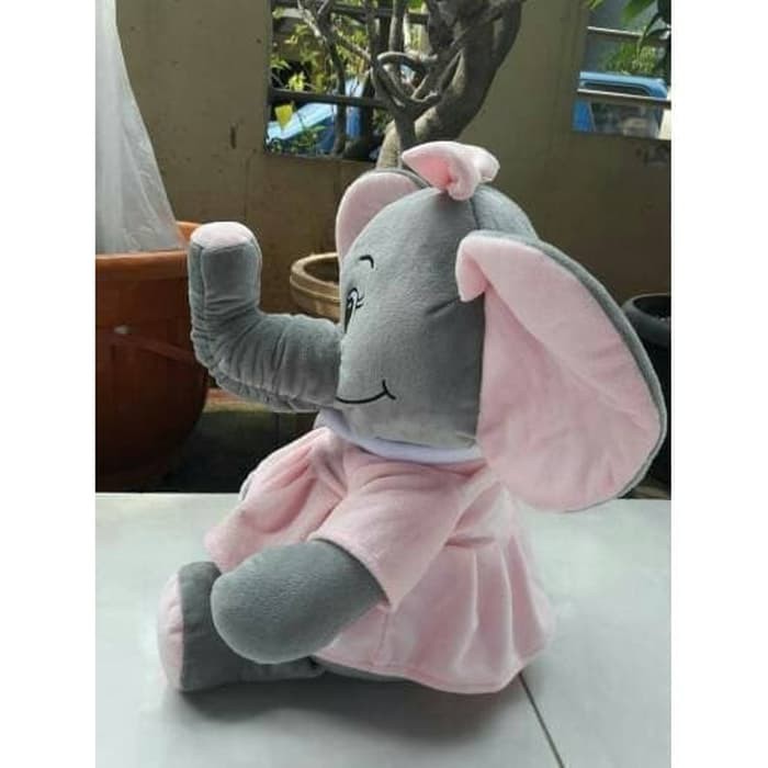 Boneka Gajah Dress XL / Boneka Jumbo