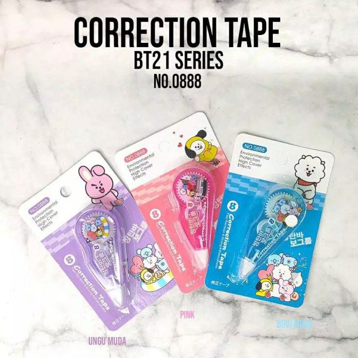 

TIPEX ROLL / CORECTION ROLL TAPE BTS BT21
