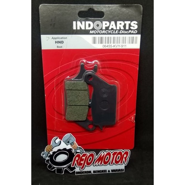 Dispad Atau Kampas Rem KVY Beat Karbu Original Indopart