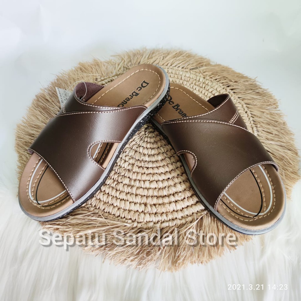 De Brand - Seneca Sandal Pria Original Bahan Sintetis Premium