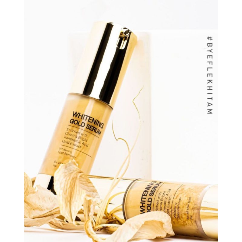 WHITENING GOLD SERUM FLEK HITAM MS GLOW
