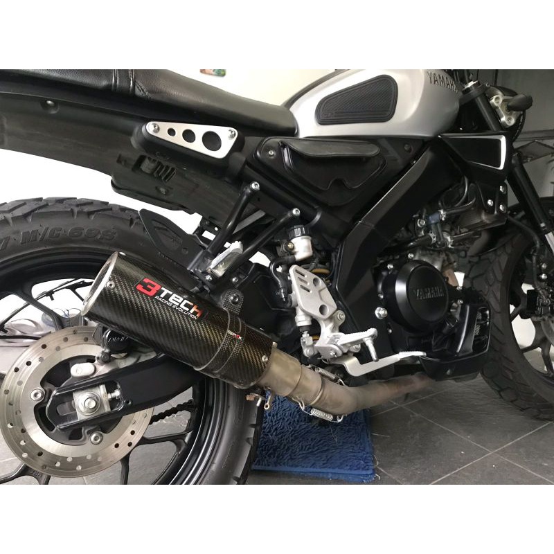 Knalpot Fullsystem 3 Tech Carbon Yamaha XSR 155