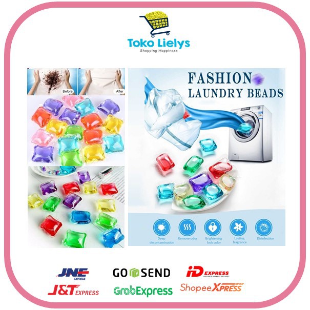 Laundry Detergent Gel Ball SABUN Cuci Baju Antiseptik Deterjen Laundry