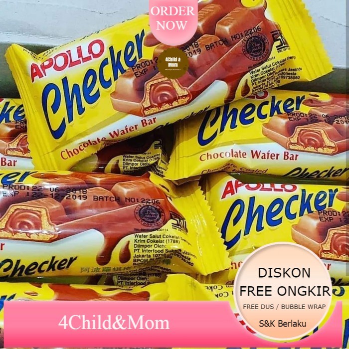 

Apollo Roka Wafer Coklat Kacang Snack Cemilan Makanan Ringan 432gr